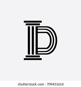 letter D logo
