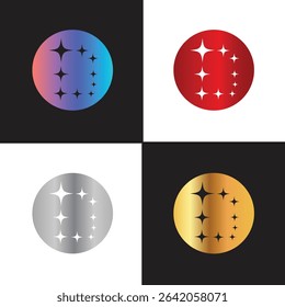Letter D logo, D logo, AI logo set, modern and minimal design, tech-inspired, colorful icons and symbols, suitable for artificial intelligence, innovation, branding, startups, and digital identity.