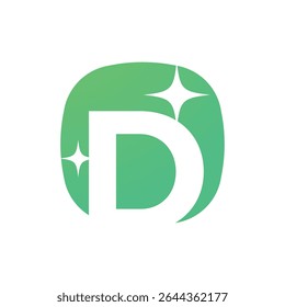 Letter D logo, D logo, AI logo set, modern and minimal design, tech-inspired, colorful icons and symbols, suitable for artificial intelligence, innovation, branding, startups, and digital identity.