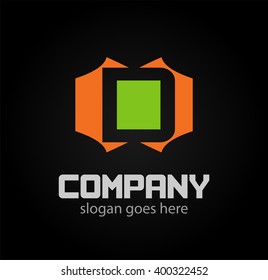 Letter d logo. Business logo vector illustration
