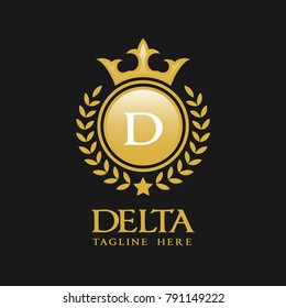 Letter D Logo - Classic Luxurious Style Logo Template