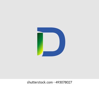 Letter D logo. Creative concept icon
