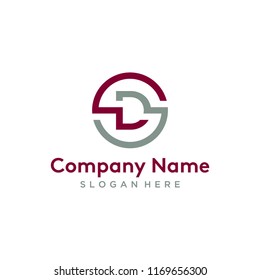 Letter D logo design