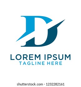 Letter D logo design