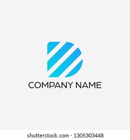 letter D logo design