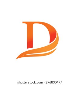 Letter D logo design
