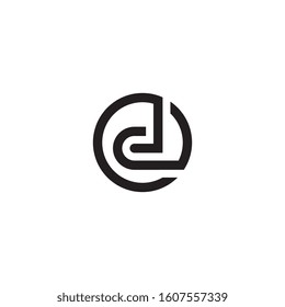 Letter D logo design concept.