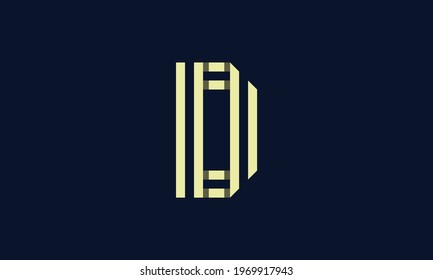 letter d logo design or d concept