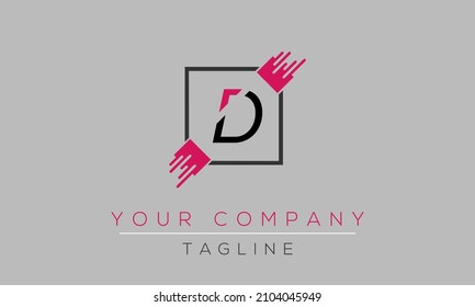 Letter D Logo Design, Creative Modern Icon D