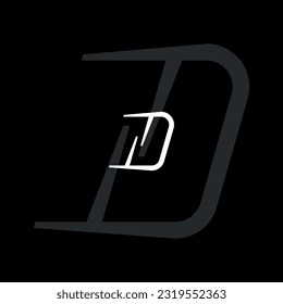 Logo-Design für Buchstaben. Creative Initial Letter Logo.