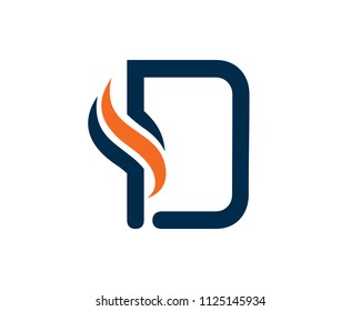 Letter D Logo Design Template