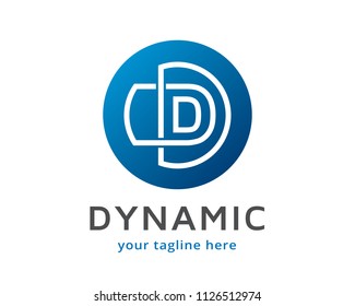 Letter D Logo Design Template