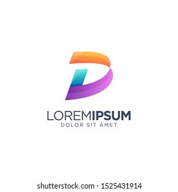 Letter D Logo Design Template