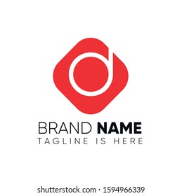 Letter D Logo Design Template