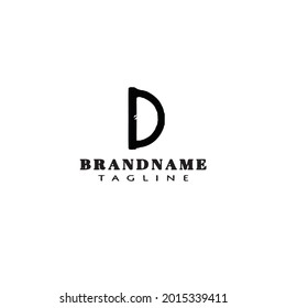 icono de plantilla de diseño de logotipo de letra d vector moderno