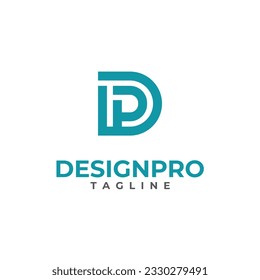 Design-Vorlage für Logo-Buchstaben D