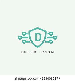 Logo-Design-Vorlage, Technologie, Elektronik, digital, Logo, Logo-Typ