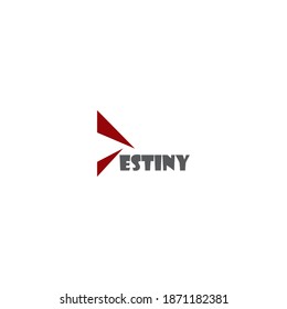 Diseño del logotipo de la letra D. *El texto se puede reemplazar