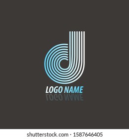 Letter D Logo Design Vector for your brand