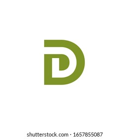 Letter D Logo Design Vector Illustration
