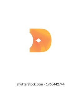 LETTER D LOGO DESIGN VECTOR  ICON