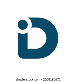 Letter D Logo. D Letter Design Vector with Dots. Design logotype with modern concept. Design Template Element. Design Vector Illustration