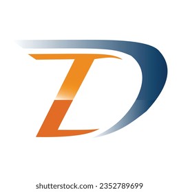 vector de diseño de logotipo de letra D 