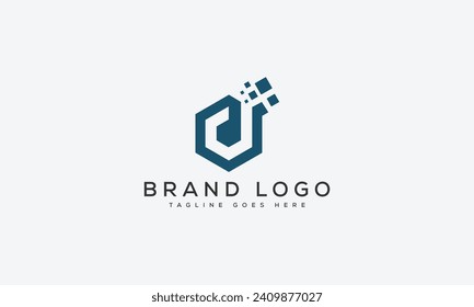 diseño de la plantilla vectorial del logotipo de letra D para la marca.