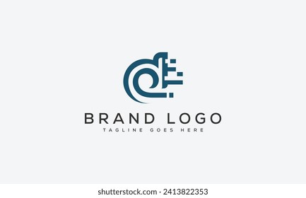 letter D logo design vector template design for brand.