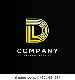 Letter D logo design for your business