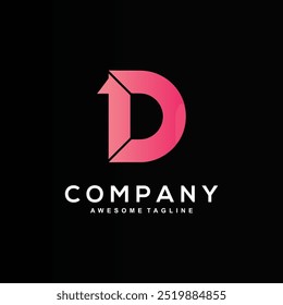 Letter D logo design for your business