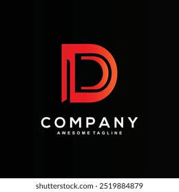 Letter D logo design for your business