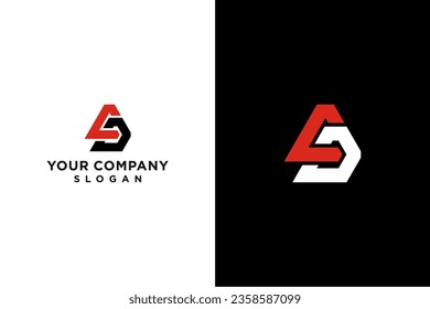 letter a and d logo designs