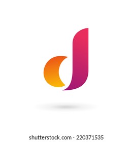 Letter d logo icon