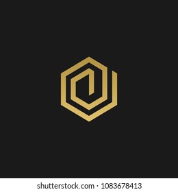 Letter D logo icon design template elements - vector sign