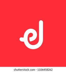 Letter D logo icon design template elements