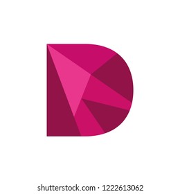 Letter D logo icon design template elements