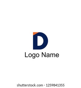 Letter d logo icon design