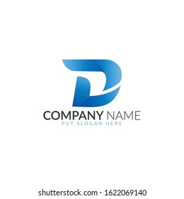 Letter D logo icon design