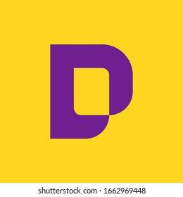 Letter D logo. Icon design. Template elements - vector sign