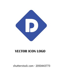 Letter D logo icon design template elements