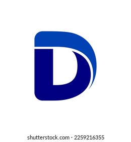 Letter D logo icon design template elements