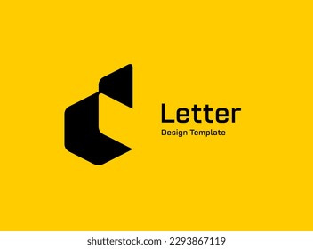 Letter D logo icon design template elements