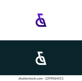 Letter D logo icon design template elements.