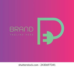 Elementos de plantilla de diseño de icono de logotipo de letra D. Se puede utilizar para logotipos de marca y de empresa.
