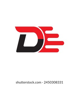 Letter D logo icon design template elements