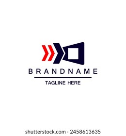 Letter D logo icon design template elements