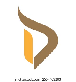 Letter D logo icon design template