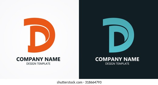 Letter D Logo Icon Design Template Stock Vector (Royalty Free ...