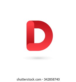 Letter D logo icon design template elements